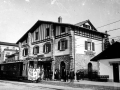 Estación del ferrocarril del Urola de Zumarraga en su inauguración