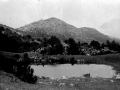 Vista del monte Arno con el lago Ormola