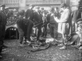 Feria en la plaza de los Fueros de Elgoibar