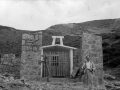 Igaratzako ermita (Aralar) eraikitzen