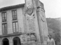 Monumento a Simón Bolívar en la plaza de Bolibar