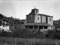 "Sorabilla (Andoain). Vista del barrio Sorabilla y la Iglesia"