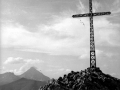 Cruz de la cumbre de Kurtzebarri