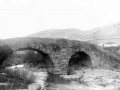 "Ataun. Puente viejo sobre el rio Agaunza"