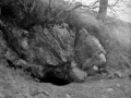 Entrada de la cueva de Urko