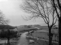 Vista desde el pórtico de la iglesia.