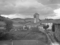 Gorriti. Vista con la iglesia.