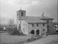 Gometxa. Vista con la iglesia.