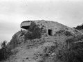 Nido de ametralladoras del Cinturón de Hierro, en las peñas de Santa Marina