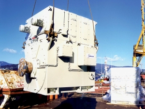 Motor de Indar en un buque