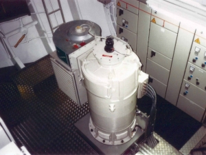 Motor sincrono vertical
