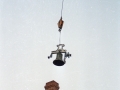 Proceso de instalación de campanas en la iglesia parroquial de San Miguel