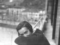 Pilartxo balkoiean