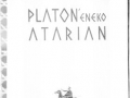 Iokin Zaitegi eta Plazaola idazlearen´Platoneko atarian´ liburuko azalaren erreprodukzioa