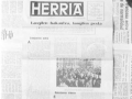 ´Herria´ astekari azalaren erreprodukzioa