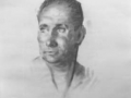 Migel Okinak Juan San Martini egindako erretrato baten zirriborroaren erreprodukzioa
