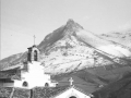 Vista general del monte Txindoki desde la ermita de Saturdi