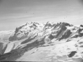 Monte Rosa, Cervinoren Hörnli ertzetik ikusita