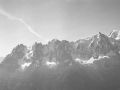 Chamonix. Orratzen mendigunea Clocher-tik