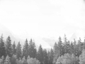 Mont Blanc, Chamonix-ko kanpinetik ikusita