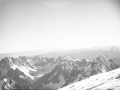 Mont Blanc. Iparraldeko ikuspegia gailurretik