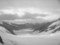 Aletsch. Glaziarra Jungfraujoch-tik