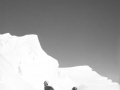 Grand Mulets. Pitzadurak glaziarrean