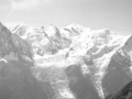 Mont Blanc, Aiguilles de Clocher-tik ikusita