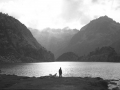 Estany Negre. Ilunabarra