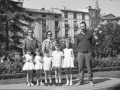 Logroño. Haurrak Horten eta Larrañaga familiarekin
