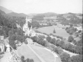 Lourdes. Basilika gazteluko dorretik ikusita