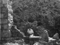 Villaviciosako Markesaren omenez monumentua, Arenas de Cabrales-en (Picos de Europa)