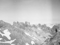 Picos de Europa. Erdialdeko mendigunearen bista Peña Vieja-tik