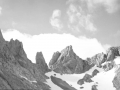 Picos de Europa. Collada Bonita eta Aguja de los Martínez Hoyo Tras el Picu-tik ikusita