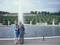 Juan San Martin y Mari Paz Ibeas en los jardines del Palacio Sanssouci