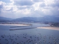 Panorámica de la bahía de Txingudi desde el monte Jaizkibel