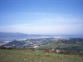 Jaizkibel mendia eta Hondarribia udalerriaren ikuspegi panoramikoa