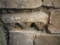 Fragmento de arquivolta románica en la iglesia Santa María de la Asunción