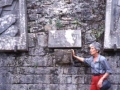 Mari Paz Ibeas, Pierre Lotiren oroimenezko bi behe-erliebe eta medailoi baten ondoan