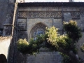 Remate flamígero de la pared Norte de la iglesia Santa María de la Asunción de Hondarribia