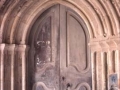 Portada románica de la iglesia parroquial de San Bartolomé