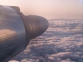 Hegazkin barrukaldetik ateratako airetiko ikuspegia