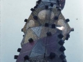 Bartzelona. Sagrada Familia Tenplua. Dorre tontorreko xehetasuna
