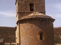 Ábside de la ermita románica de Santa María del Campo