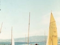 Belauntziak Cannes-ko hondartzan