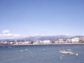 Cannes, Frantziako Côte d´Azur-ko herria itsasotik ikusita