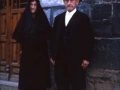 Antonia Anaut Garde eta Ubaldo Hualde Erronkariko jantzi tipikoekin