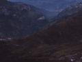 Interlaken eskualdearen ikuspegi panoramikoa, Bernes Alpeetan dagoen Jungfraujoch mendi-estaziotik ikusita