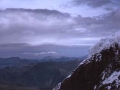 Mönch mendiaren alde bat Jungfraujoch mendi-estaziotik ikusita, Bernes Alpetan
