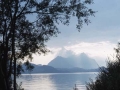 Ilunabarra Thun lakuan, Alpeen iparraldera eta Berna Kantoitik hegoaldera